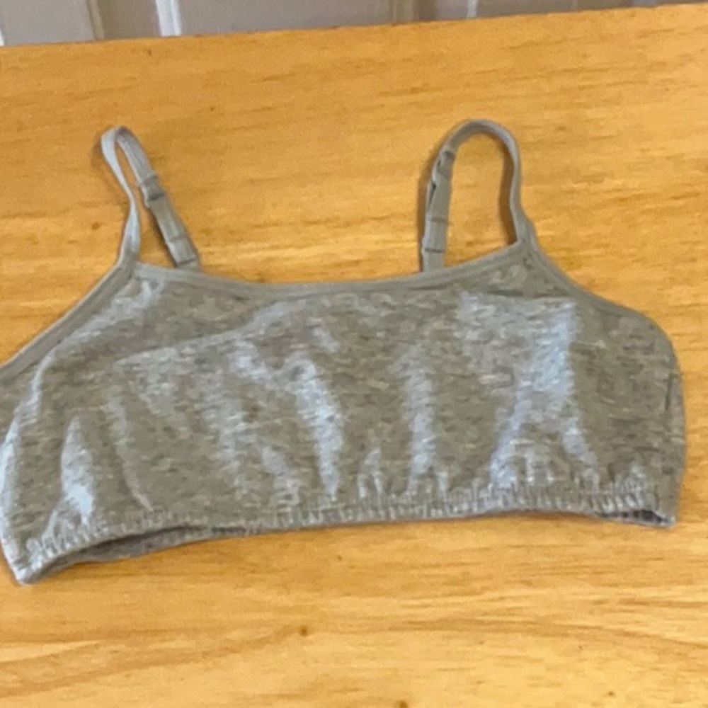 Rene Rofe Girls’s Gray Bralette - Picture 7 of 7